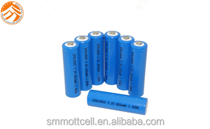14500 3.2 V 600 mAh li-ion para lámpara solar jardín iluminación soalr - Product Image 2