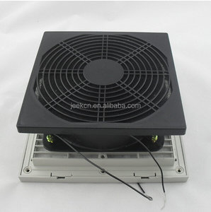 Jeek 80mm nhựa không thấm nước bụi bằng chứng Lọc nướng lưới quạt làm mát công nghiệp tủ điện bao vây thông gió Bìa - Product Image 3