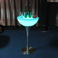 Table Cocktail Led au Design moderne de mode, meuble pour Bar,