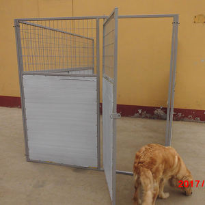 High Quality <strong>Outside</strong> <strong>Dog</strong> <strong>Kennels</strong> Runs With Shelfter in Grey Coating(XMR) - Product Image 2