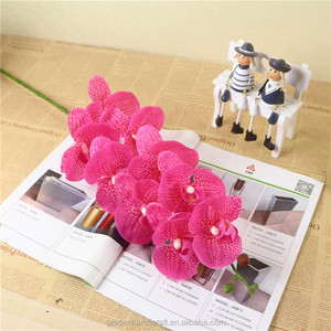 Diseño de fábrica Real Touch Phalaenopsis Orchid High Latex Navidad Halloween Graduación Día DE LA MADRE Eventos de Pascua Venta caliente - Product Image 2
