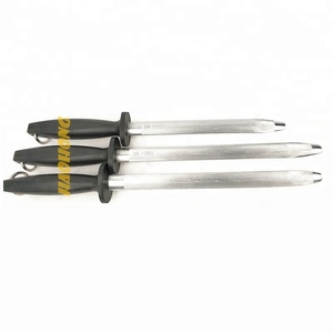 10-Inch Eco-Friendly Chromed Carbon <strong>Steel</strong> Multi-Grit Diamond <strong>Knife</strong> Sharpener <strong>for</strong> <strong>Sharpening</strong> <strong>Knives</strong> - Product Image 2