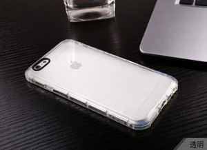 Forro protecto / Fundas de Silicona Transparente Resistente a la suciedad Para iPhone 6 / 6plus celulares por mayor - Product Image 2