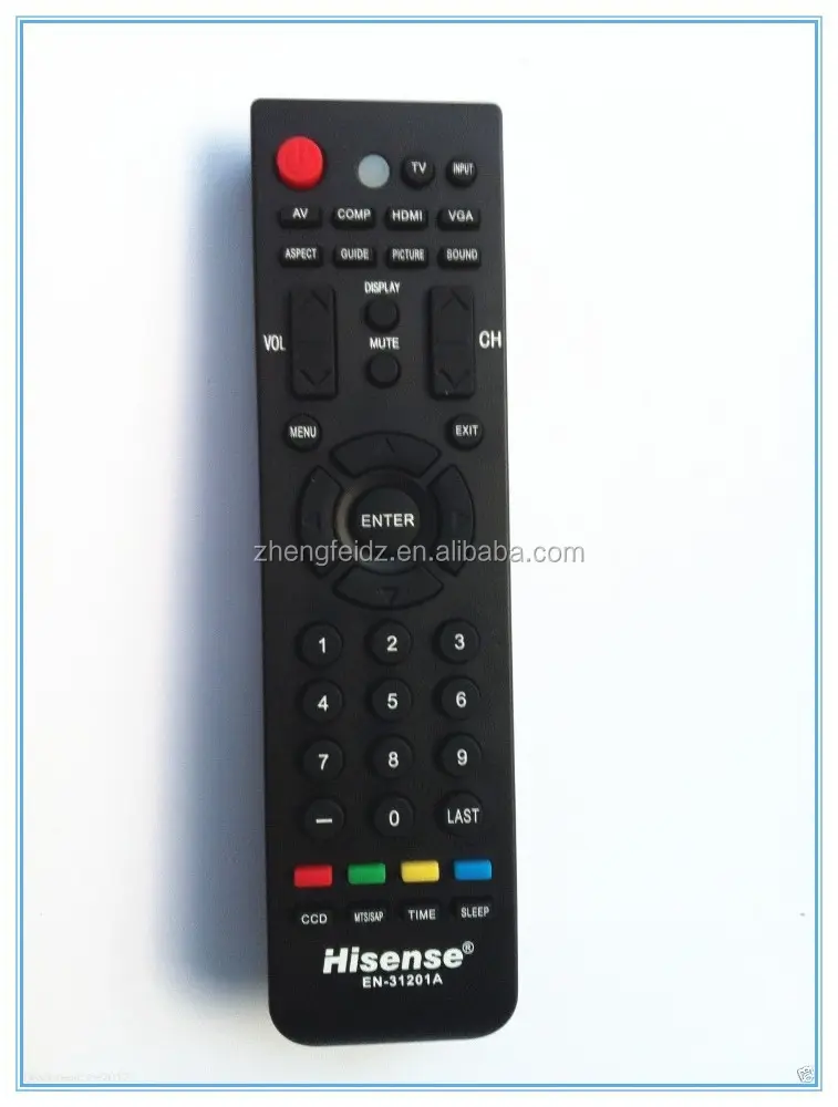NEW HISENSE TV Remote Control EN 31201Aため2011 2012 HisenseブランドLED LCD TV