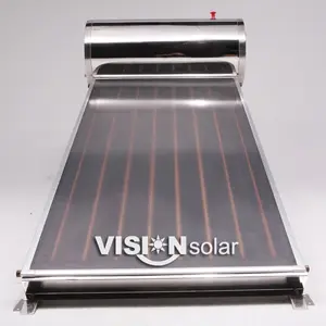 thermosiphon kompakte solaranlage flachbildschirm sammler