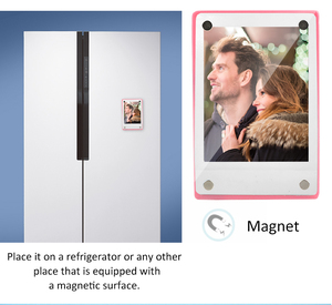 Instax Home Decor Caiul 2x3 Magnetic Clear Acrylic <strong>Photo</strong> Frame Crystal Stand <strong>Holder</strong> for Instax Mini EVO/11/40/ <strong>Photo</strong> - Product Image 6