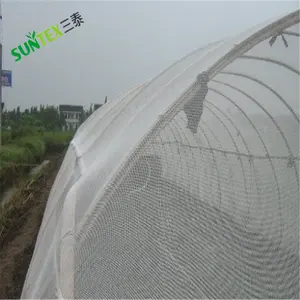 ตาข่ายพลาสติก Hdpe ป้องกันแมลง40 Mesh สำหรับเรือนกระจก,ตาข่ายป้องกันแมลงโปร่งใสสำหรับสวน