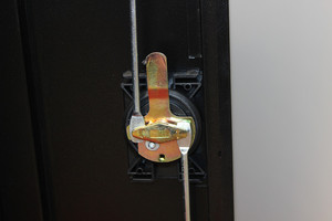 Cổ Điển Màu Đen Bên Trong 3 Kệ Kim Loại Văn Phòng Sử Dụng 2 Cửa Tủ Hồ Sơ - Product Image 4