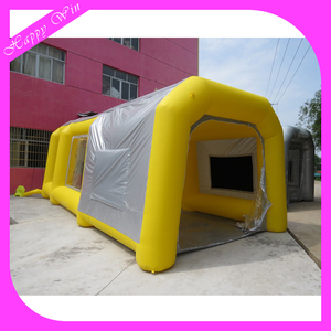 Cheap mobile or car used inflatable paint booth/ inflatable spraying booth/ inflatable spray booth for sale - Product Image 2