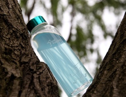 Personalized wholesale custom travel borosilicate glass water bottle for drinking water bottle glass