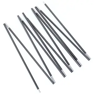 7,9mm 8,5mm 9,5mm 12,7mm OEM pultrusion fiberglas zelt pole stange für kinder kinder