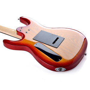 Hecho de madera de sauce H-H camioneta estilo de borde de puente <span class=keywords><strong>guitarra</strong></span> eléctrica OEM - Product Image 5
