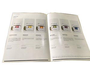Catalogues publicitaires de cosmétiques <span class=keywords><strong>et</strong></span> de produits de beauté Impression CMYK complète Papier couché recyclable avec laminage mat <span class=keywords><strong>et</strong></span> revêtement UV - Product Image 4
