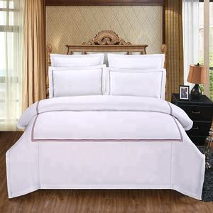 Commercio all'ingrosso Ricamo Set di Biancheria Da Letto dell'<span class=keywords><strong>hotel</strong></span> <span class=keywords><strong>copripiumino</strong></span> - Product Image 1