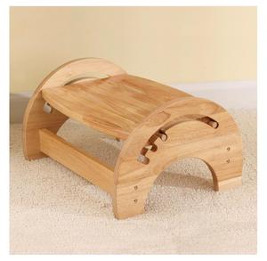 Bamboo <strong>Adjustable</strong> Nursing Foot Stool Home and Office <strong>Footrest</strong> - Product Image 6