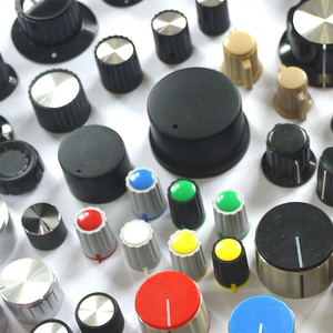 Good Quality colorful <strong>copper</strong> Inner Core Custom Audio Plastic <strong>Knobs</strong> - Product Image 5