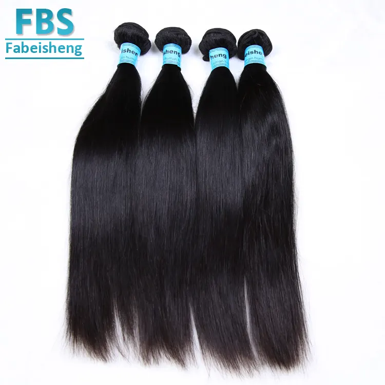 Fabeheng — extensions de cheveux naturels noirs, 40 pouces, vente en gros, livraison gratuite