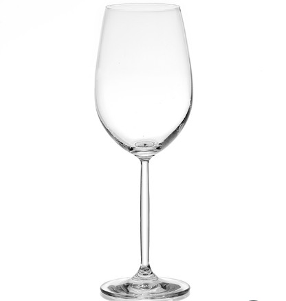 Wholesale high quality glass lead free goblet clear crystal wine glass