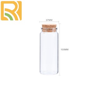 Rõ Ràng <span class=keywords><strong>Mini</strong></span> 20Ml Thủy Tinh Rõ Ràng Nến Jar Với Nút Chai - Product Image 6