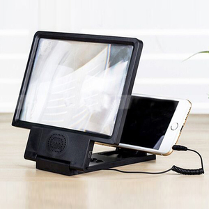 3D Del Telefono Mobile Dello Schermo di Enlage Lente di Ingrandimento Del Basamento della Staffa LCD Amplificatore per iPhone Table PC - Product Image 1