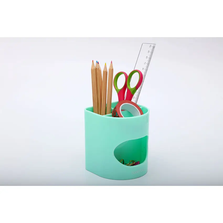Hot popular top quality wholesale assorted color welcome to custom ABS material pen stand