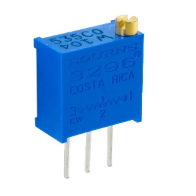 3296 potenciómetro 50k Trimpot potenciómetro de ajuste 3296 Cermet potenciómetro Trimmer 3296 Trimmer de resistencia de 0,5 W 3296Y-1-503LF