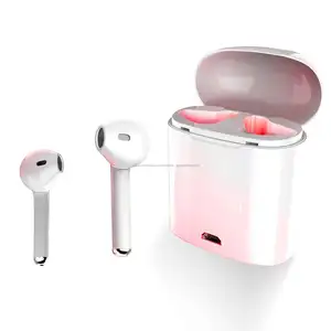 i7S TWS doble gemelos auricular bluetooth Mini auricular inalámbrico en la oreja con 2 auriculares inalámbricos reales y caja de