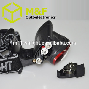 Lampu depan LED daya tinggi ringan dioperasikan baterai <span class=keywords><strong>3AAA</strong></span>