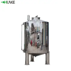 Horizontale öl Angepasst industrie gereinigtes wasser lagerung edelstahl 304/316 sterile tank/Container