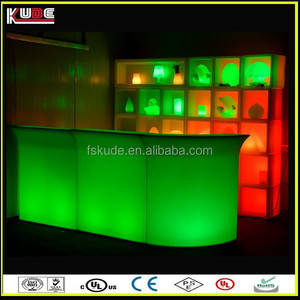 מכירה לוהטת נייד מואר led ריהוט בר שולחן led בר דלפק עבור מועדון לילה - Product Image 6
