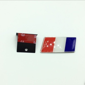 Custom Metal <strong>Car</strong> Grill Emblem USA Germany <strong>UK</strong> France Flag <strong>Badge</strong> - Product Image 3