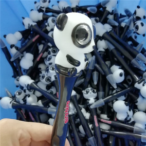 Les stylos en caoutchouc Popeyed 3d <span class=keywords><strong>Panda</strong></span> promotionnels, les yeux scintillants pop <span class=keywords><strong>Panda</strong></span> logo stylos en plastique - Product Image 6