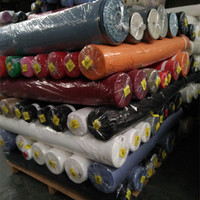 Lot de stock d'usine 16*12 Tissu sergé en coton lourd teint pour vêtements de travail