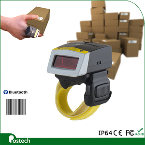 Thiết Bị Đầu Cuối Dữ Liệu Di Động Android Với Máy Quét Mã Vạch Ngón Tay Laser BT Cho Logistics, Đầu Đọc Mã Vạch Siêu Thị - Product Image 3