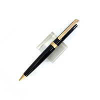 Stylo bille de luxe en métal JR3992, plaqué or rose, logo personnalisé, encre noire 0,7 mm, gravure CNC, promotionnel, Parker