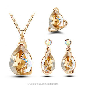 Austria Cristal de alta calidad de las mujeres, conjunto de joyas de boda conjunto de joyas de cristal - Product Image 2