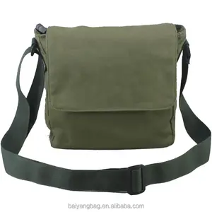 Vintage canvas messenger schoudertas crossbody sling tas mannen tas