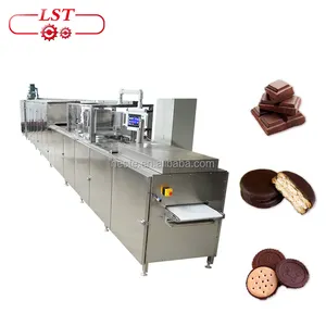 Tam otomatik çikolata üretim hattı çikolata bar yapma makinesi