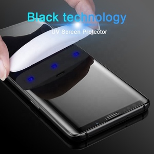 Protecteur d'écran pour Samsung Galaxy, en verre trempé <span class=keywords><strong>UV</strong></span> 3D, couverture complète à colle forte liquide, pour modèles Note <span class=keywords><strong>9</strong></span> 8 - Product Image 3