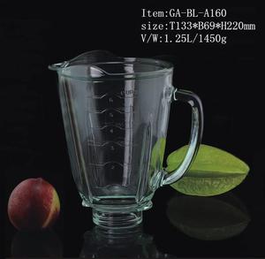 1.25L capacidad <span class=keywords><strong>soda</strong></span> lime exprimidor cristal vaso de la licuadora partes de licuadoras - Product Image 1