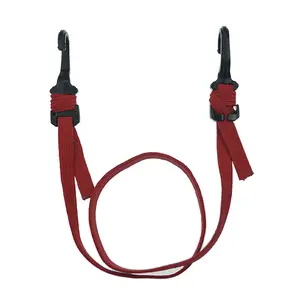 3/4" GS Elastic Luggage Straps Lashing Stretch Belt Latex Bungee Cord Tie Down Rope Adjustable Elastic Strap