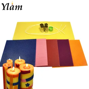 Custom wholesale beeswax DIY children candles production creative kit beeswax candle making rolling kit