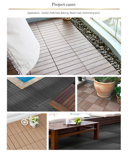 Newteck Jardín piscina wpc lowes azulejos terraza al aire libre/wpc enclavamiento baldosas cubierta diy - Product Image 4