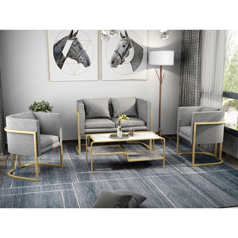 Мебель Foshan Bowson, современные наборы диванов для гостиниц нового дизайна