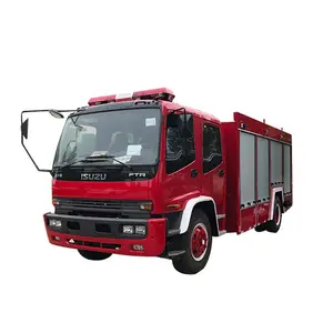 Hot selling Japan I SU ZU FVR LHD 6000L to 8000L water tanker fire truck