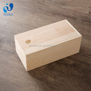 Wnuocraft Tùy Chỉnh Gỗ Tự Nhiên Và Màu Sắc Ngọn Đuốc Trượt Nắp Quà Tặng Bằng Gỗ Đóng Gói Hộp Lưu Trữ - Product Image 4