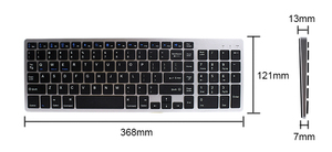 Oem đức bố trí <span class=keywords><strong>bluetooth</strong></span> bàn phím cho <span class=keywords><strong>iphone5</strong></span> note4 - Product Image 3