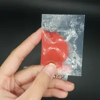 Pacote pequeno de borracha vermelha pinça freio fluido mini pacote