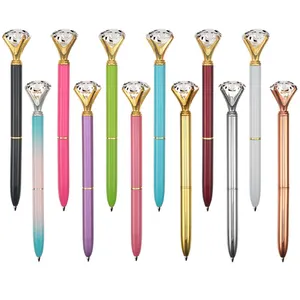 Luxe pen set Kristal Diamant Pen Bling Bling Metalen Balpen Ideaal voor School Office