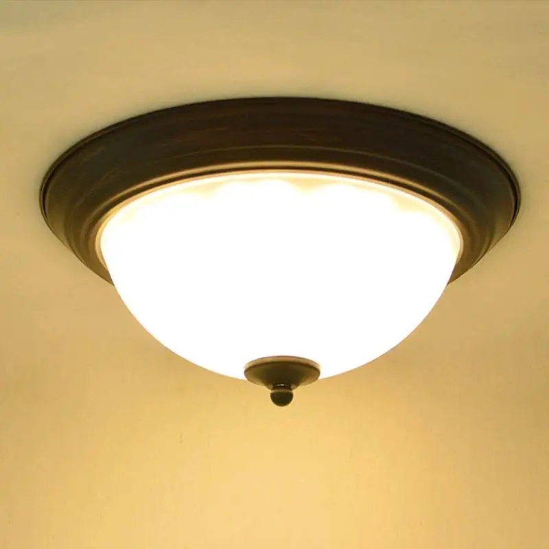 Современная светодиодная панельная лампа, потолочный светильник с акриловым абажуром для коридора в стиле арт-деко, детской комнаты